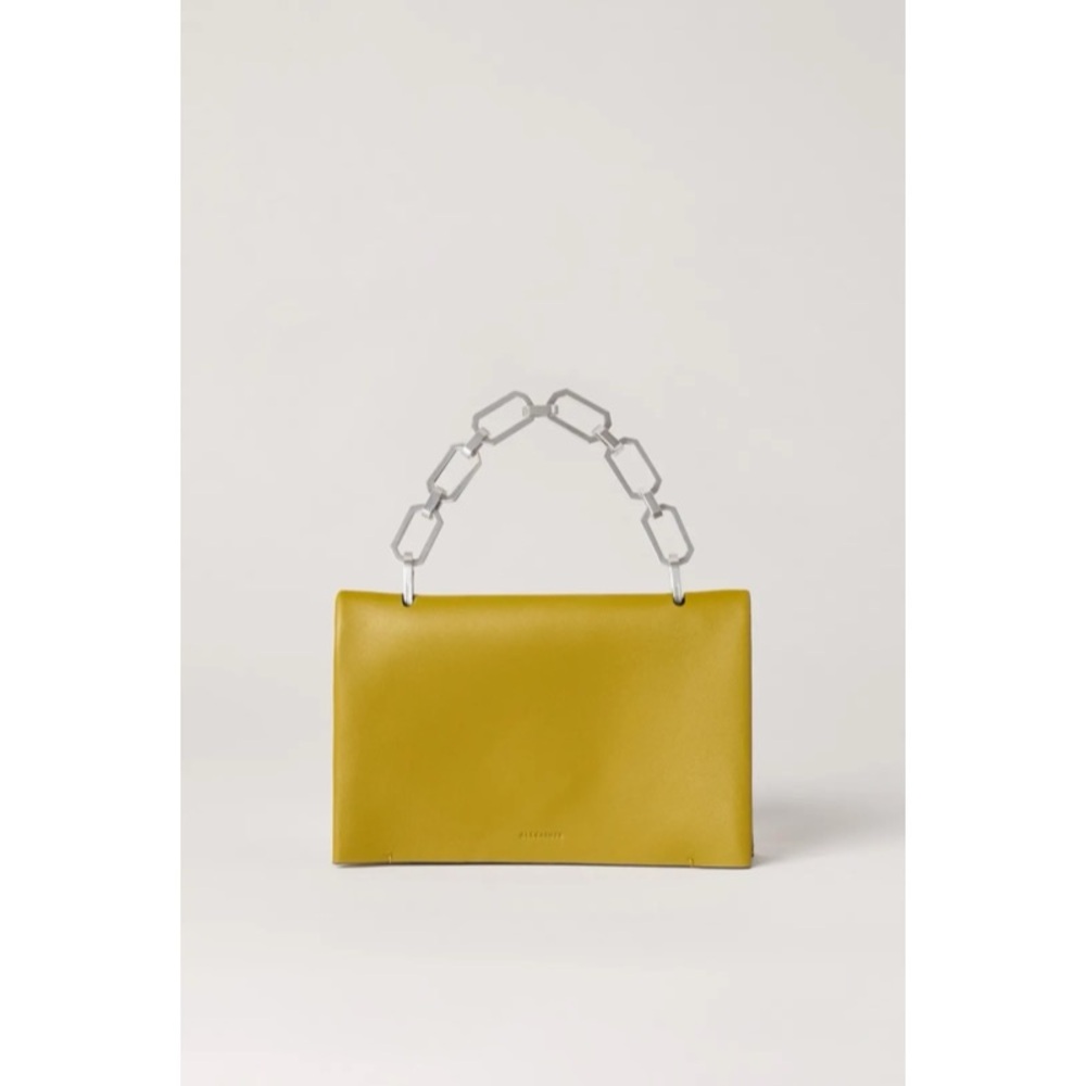 All Saints Yua Leather Removable Chain Clutch Bag - Picture 2 of 15